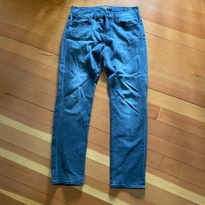 Lucky Brand distressed grey jeans